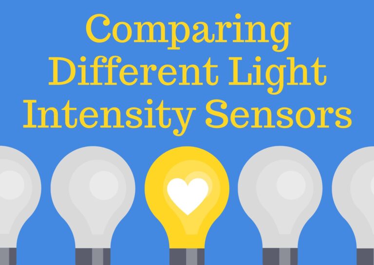 Comparing Different Light Intensity Sensors